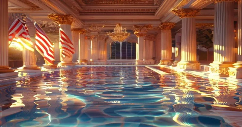 Trump Pool Turns Green as Scientists Explain Algae Bloom Following Multi-Million Dollar Renovation