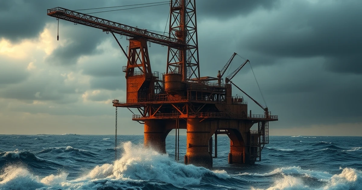 north sea oil
