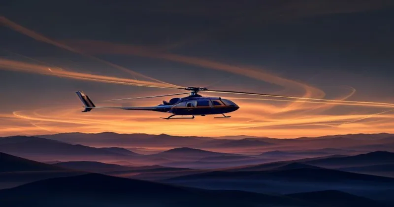 Ankara'da TUSAŞ'ın R-44 Eğitim Helikopteri Düştü