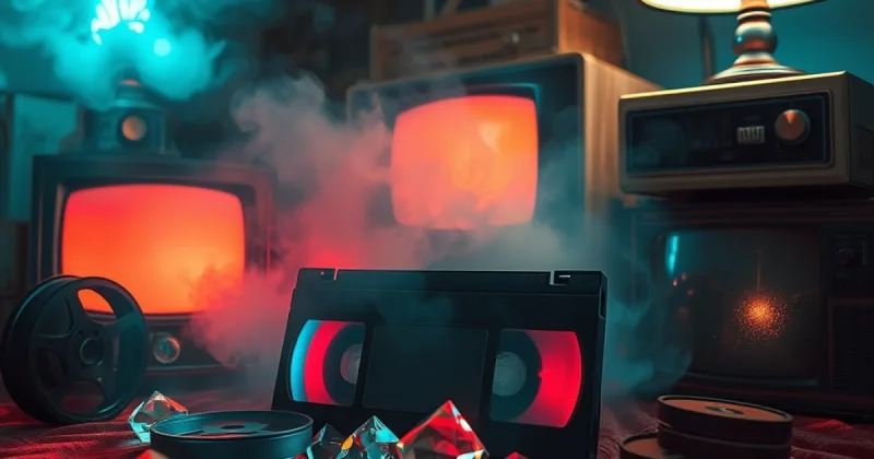 netflix, stranger things, vhs, nostalji, retro, özel baskı, izleme deneyimi