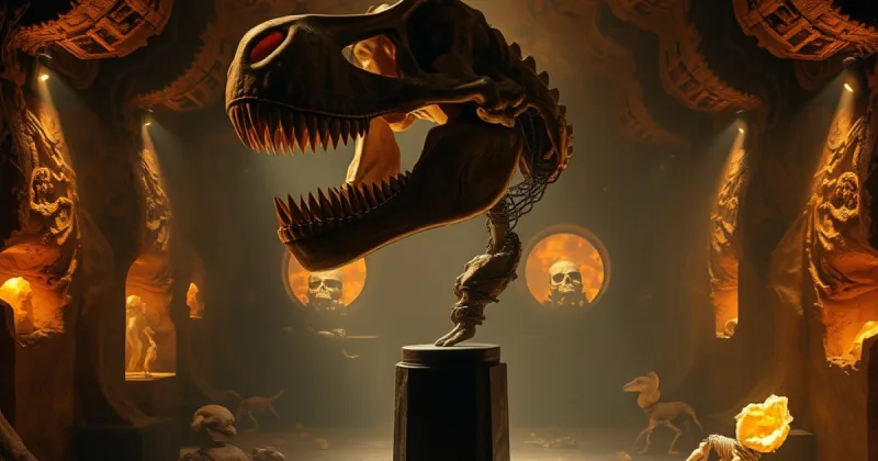 Paleontoloji Tarihinin En Pahalı Fosili Satışa Çıktı: T-Rex "Gus"