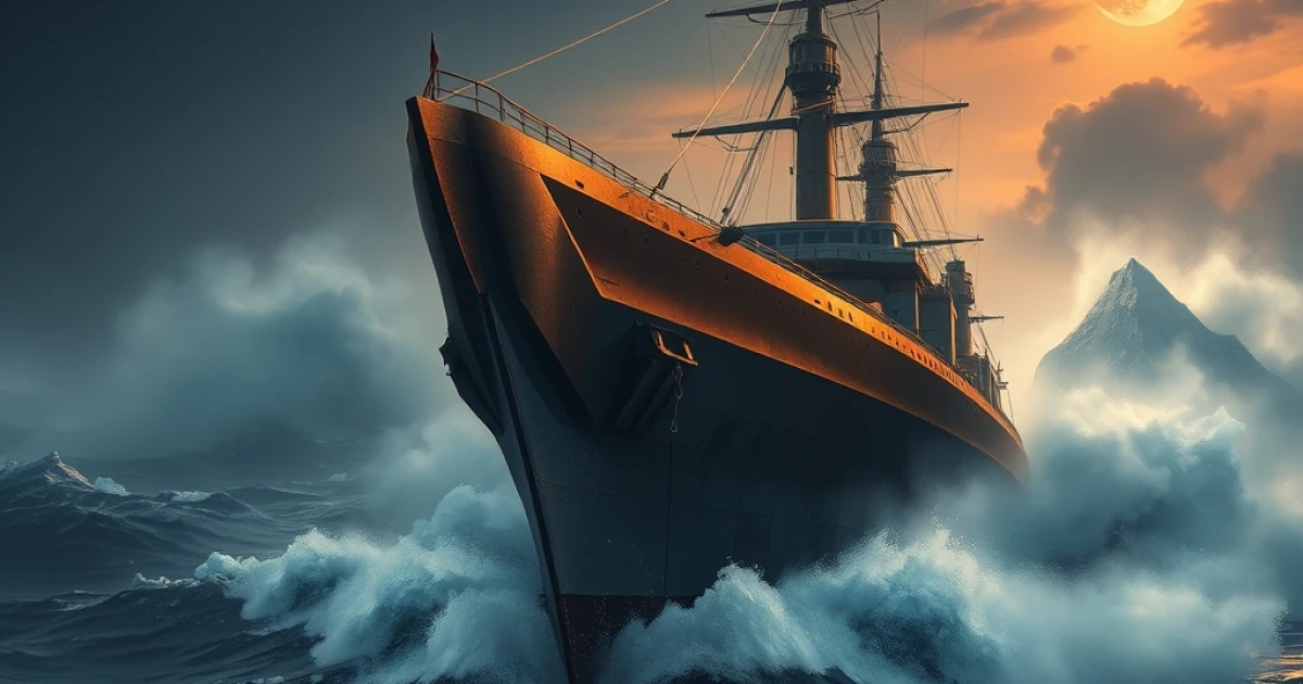 warship