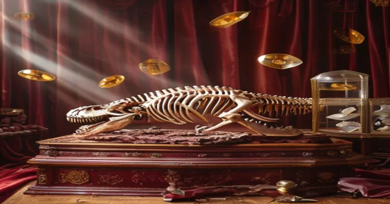 Sotheby's müzayedede 19 milyon dolardan başlayan T-Rex fosili sundu